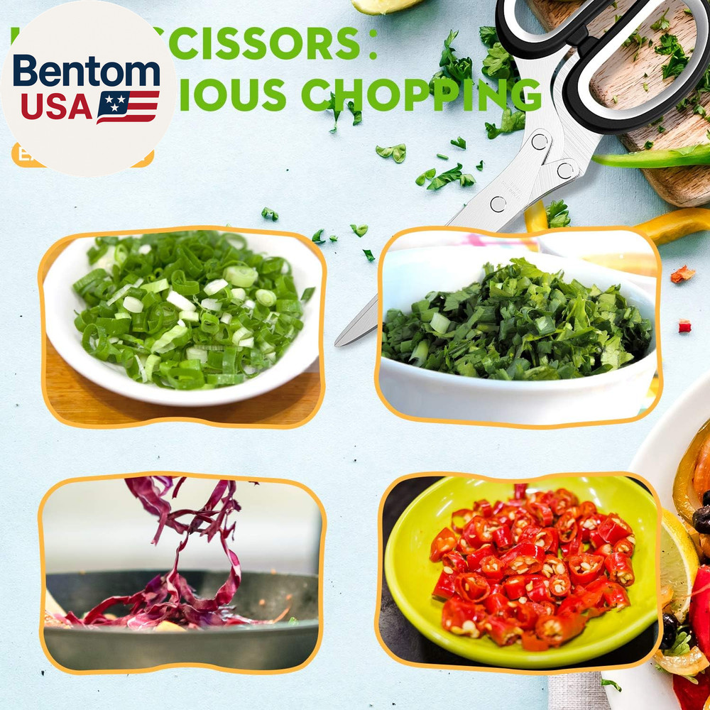 Fun Unique Kitchen Gadgets: Herb Scissors Set - Updated 2025 Cool Kitchen Tools
