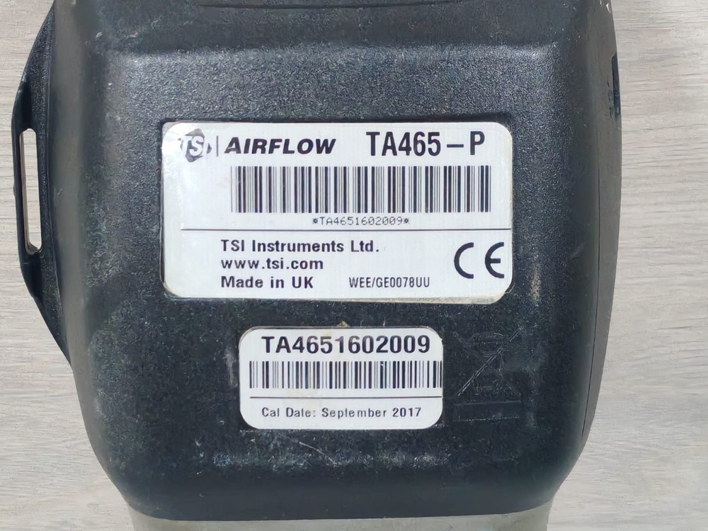 TSI Airflow Instruments TA465-P Multi-Function Ventilation REV 3.09.1