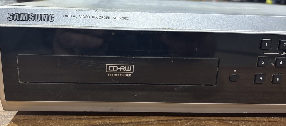 Samsung Digital Video Recorder SHR-2082- Not Working