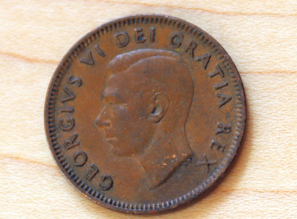 1948 Canada 1 Cent George VI