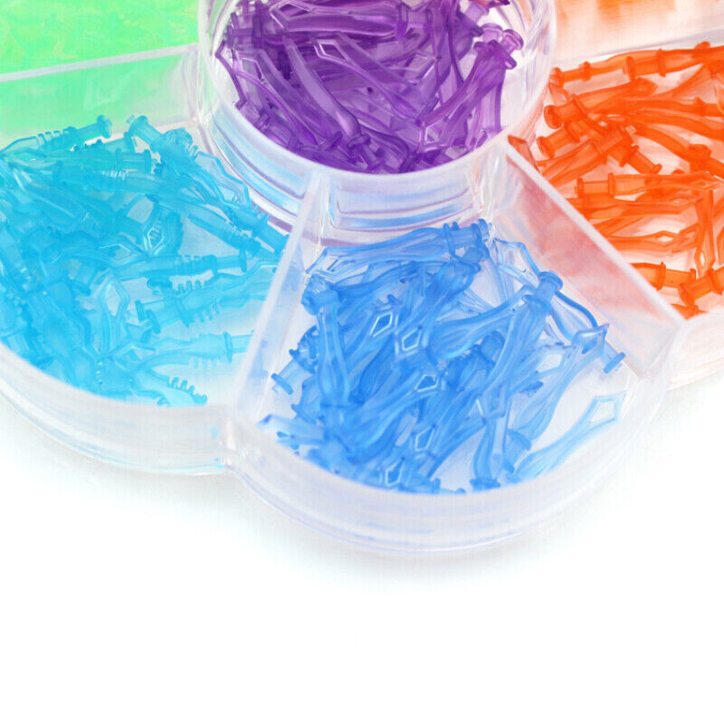 210/Box Dental Diamond Protective Wedges Plastic Wedge Self Adative Interdental