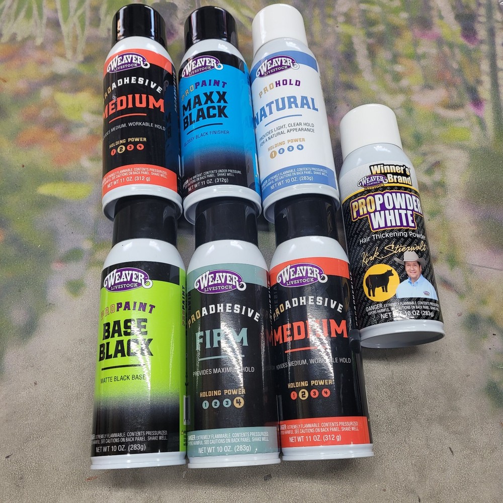 Weaver Livestock Adhesive & Paint Lot