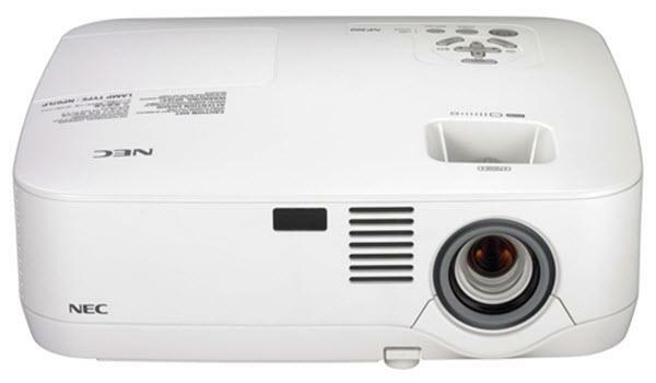 NEC MP410 Projector - 2,600 LUMENS - 100" Diagonal Display