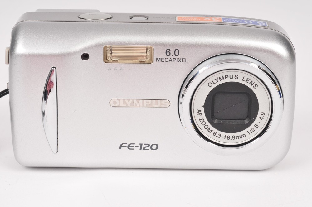 Olympus FE-120 6MP Compact Digital Camera Fully Tested