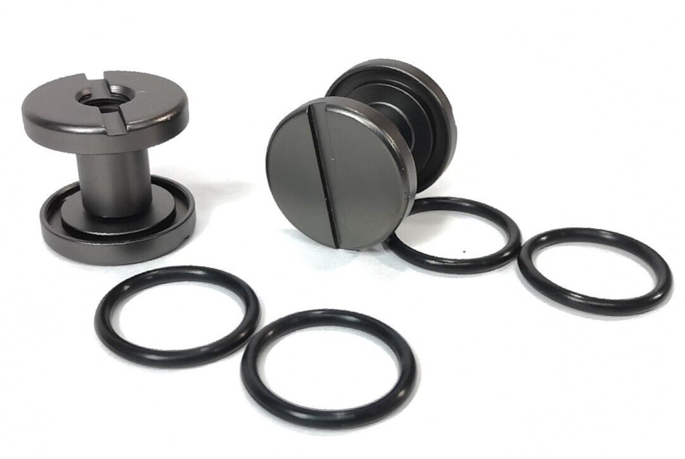 2x Scuba Dive BC BCD Backplate & Harness Book Screw Mounting Bolt 3/4" Diameter
