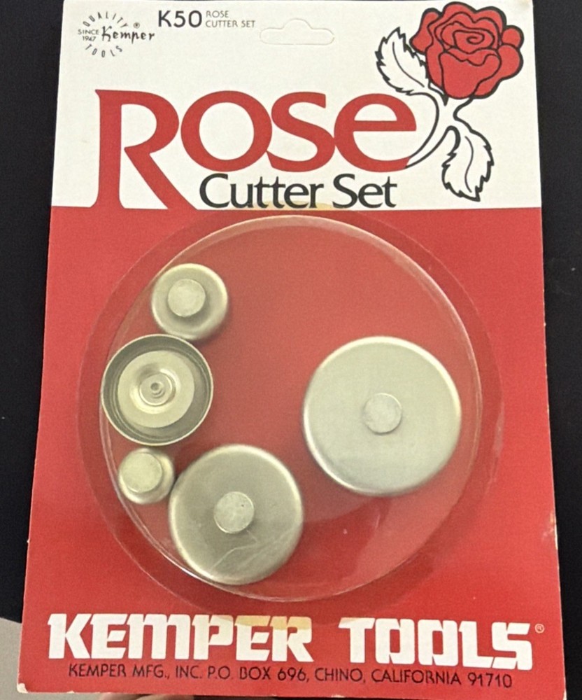 Vintage Kemper Tools Rose Cutter Set