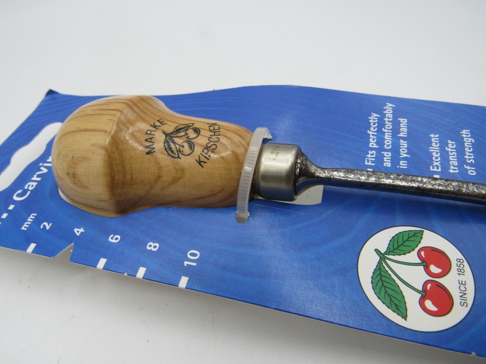 Kirschen Germany Two Cherries 4 mm Wood Carving Tool PALM gouges chisel