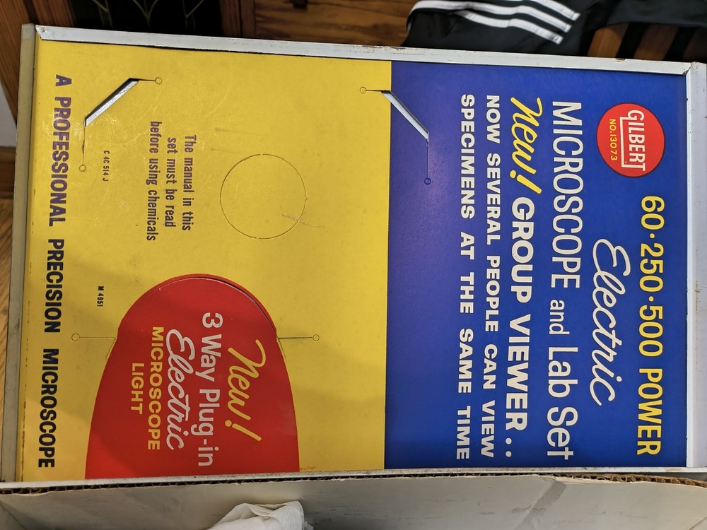 Vintage Toy Microscope