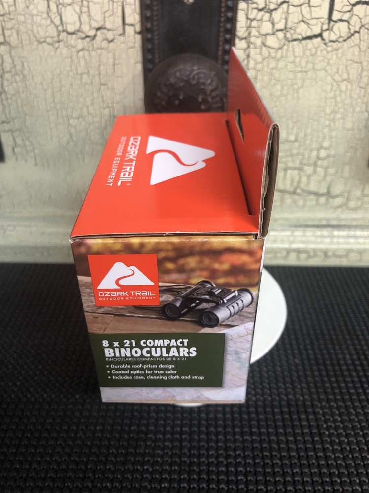 OZARK TRAIL 8 x 21 Compact Binocular Outdoors Hunting Concerts Range Scope