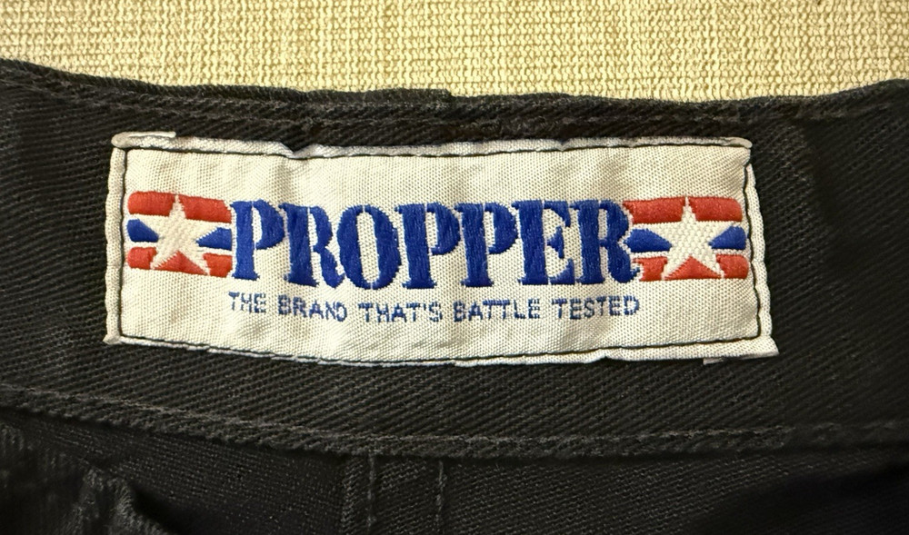 Propper Men's Tactical Pants Medium - Regular Black/Dark Blue Combat Cargo
