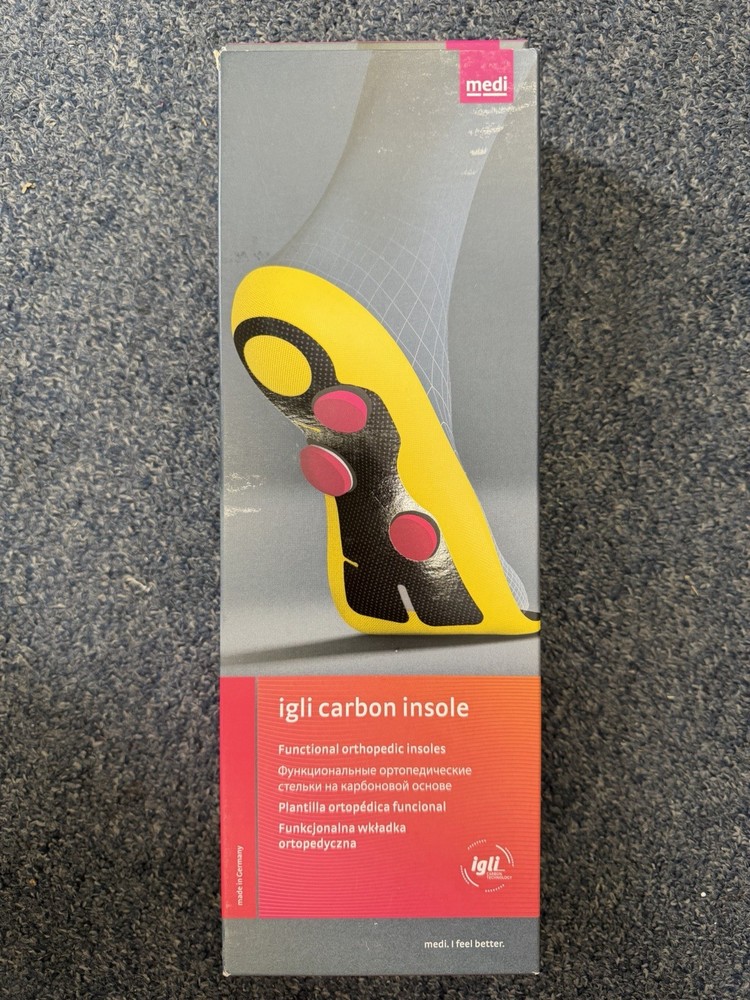 Medi Orthopedic Igli Carbon Insole