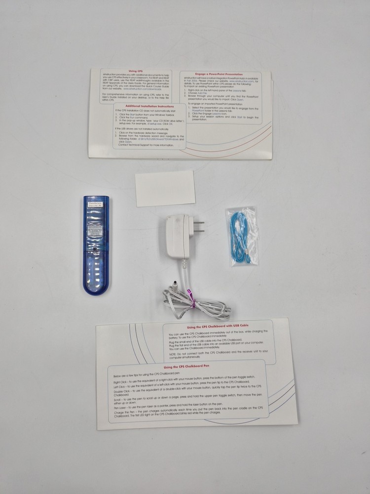 eInstruction CPS 24 IR Clickers Classroom Performance System Quick Start Guide