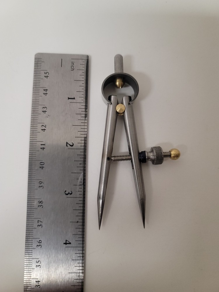 Made of A2 Steel Precision Toolmakers Divider with Hardened Tips