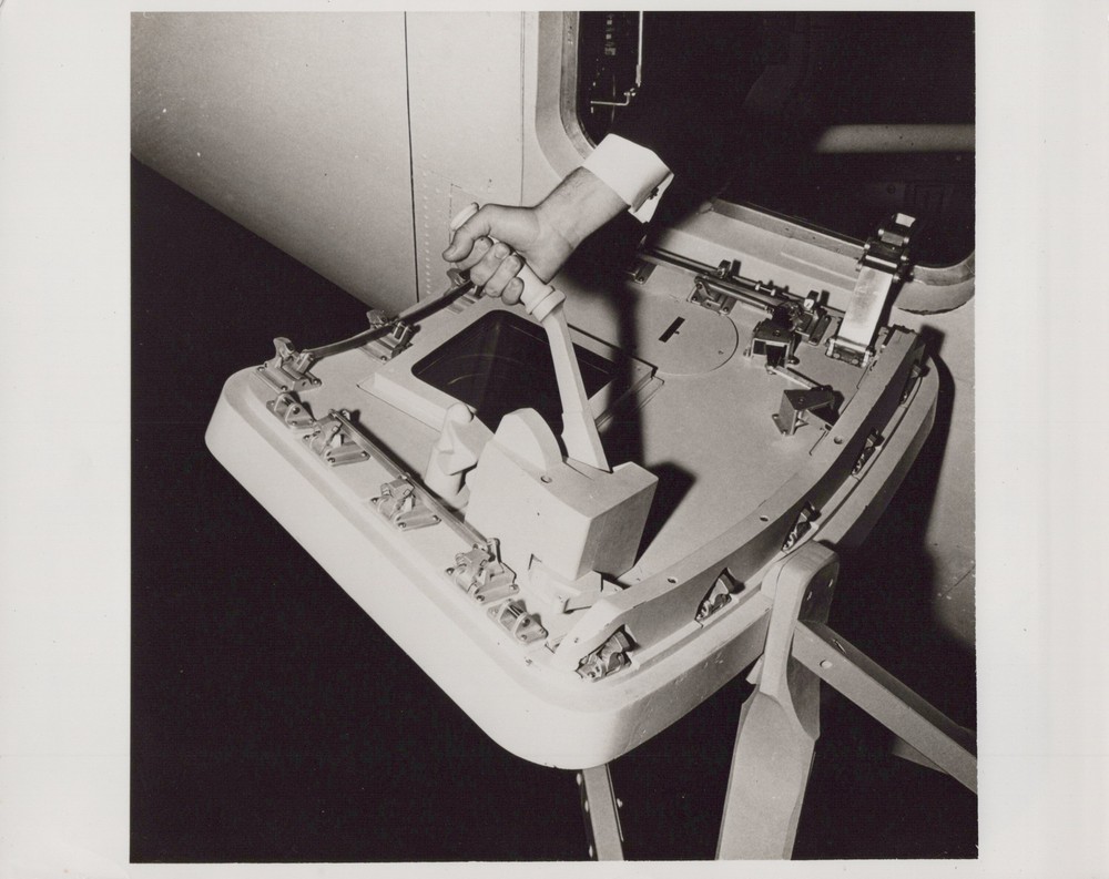 Apollo 7 | RARE NASA 1967 Command Module Hatch Demonstration Original Photo