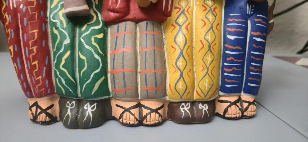 Handcrafted Peruvian Whistle - Musicians Playing their Instruments