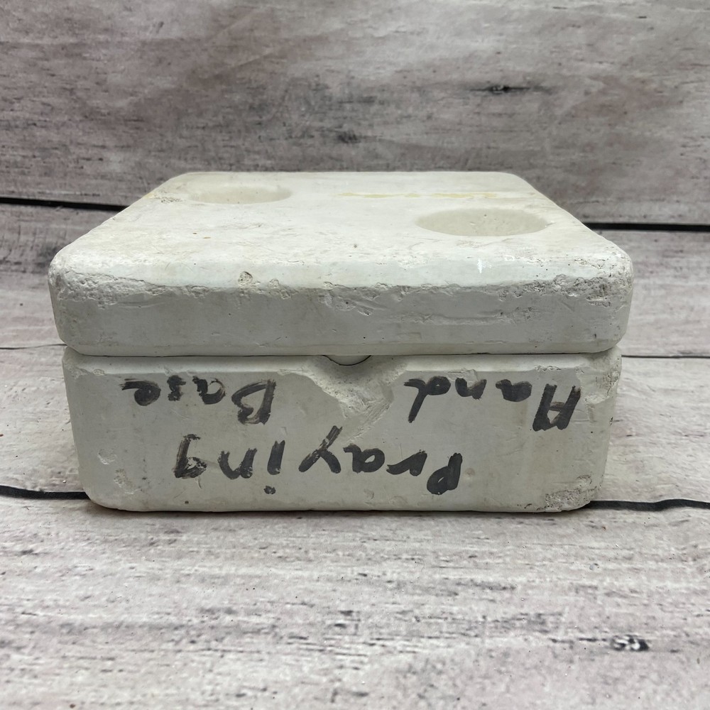 Atlantic Ceramic Slip Casting Mold Praying Hand Base #A 367