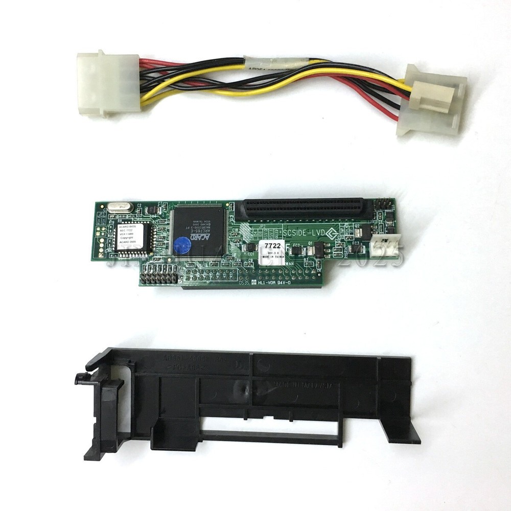 IBM aCard IDE to LVD-SCSi Bridge Adapter AEC-7722 Storage Controller Adapter