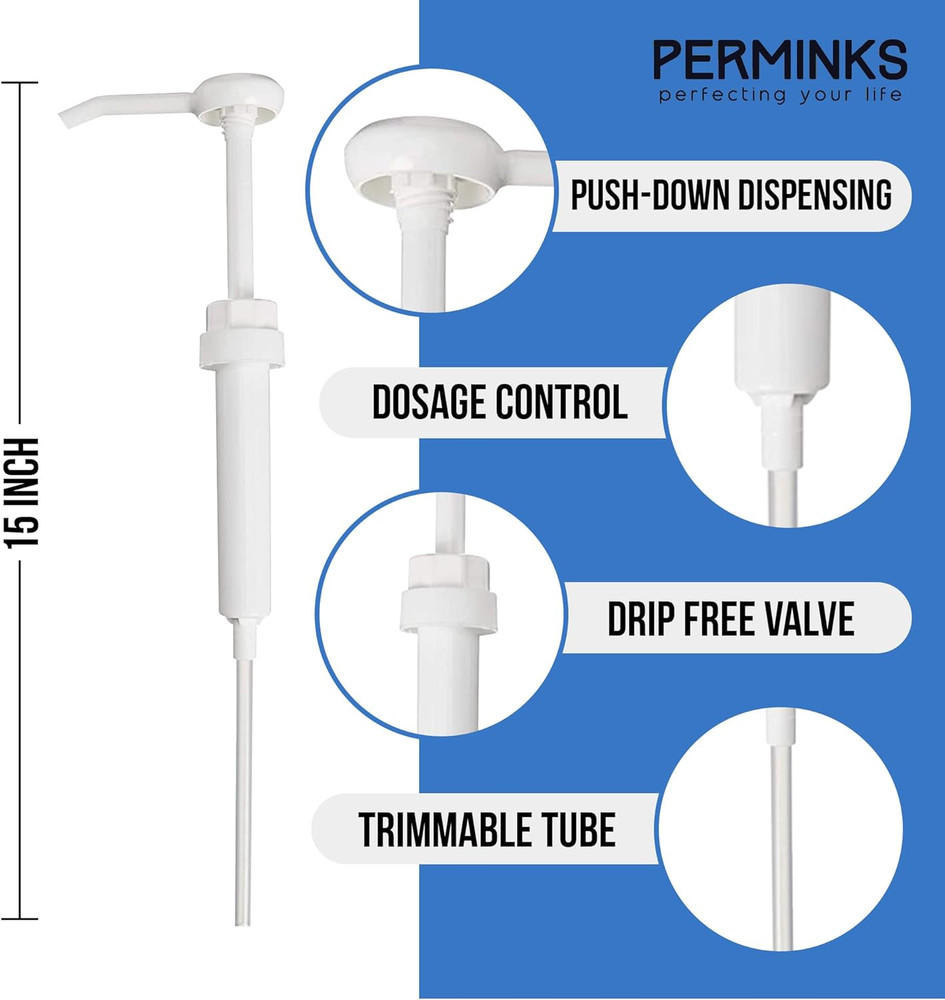 5 Gallon Pump Dispenser Set - Ideal for Various Liquids (Pack of 3)
