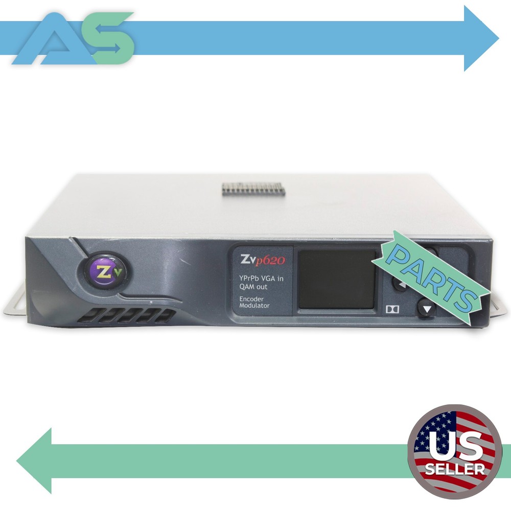 ZeeVee ZvPro 620 Dual-Channel Component/VGA HD Encoder & QAM Modulator