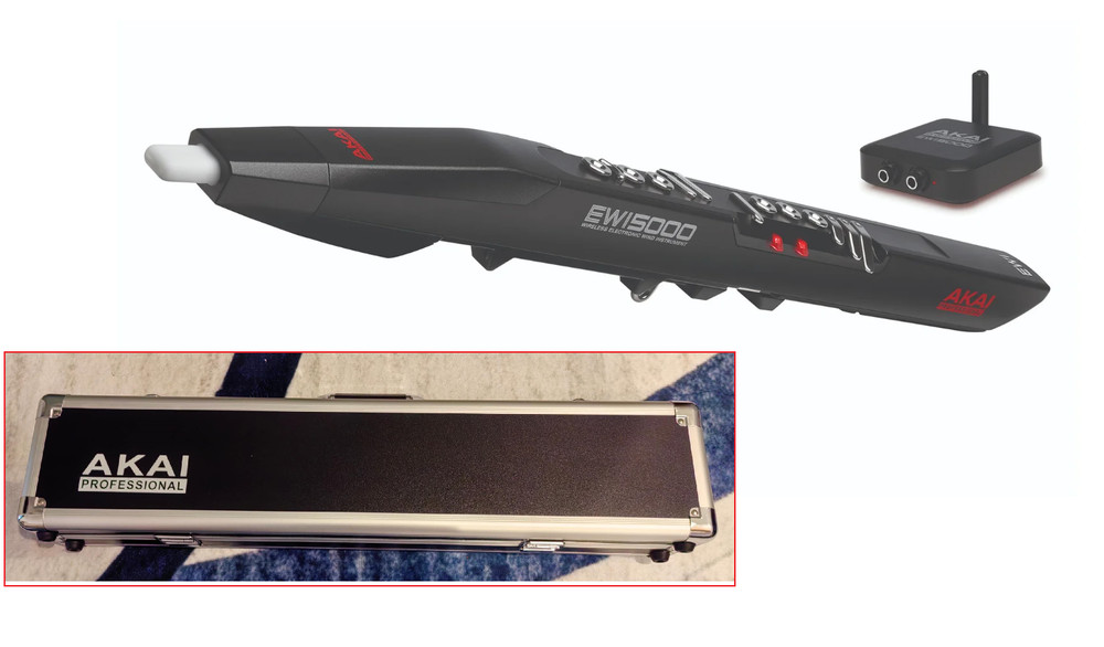 AKAI professional EWI5000 Storage hard box ，Black