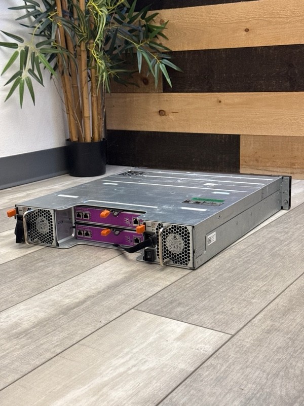 DELL EqualLogic PS4100 SAN Storage Array 2 E09M Control Modules 2 PSU & Caddies