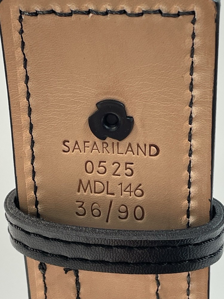 Safariland 146 Duty Belt PATROL STYLE Black Plain
