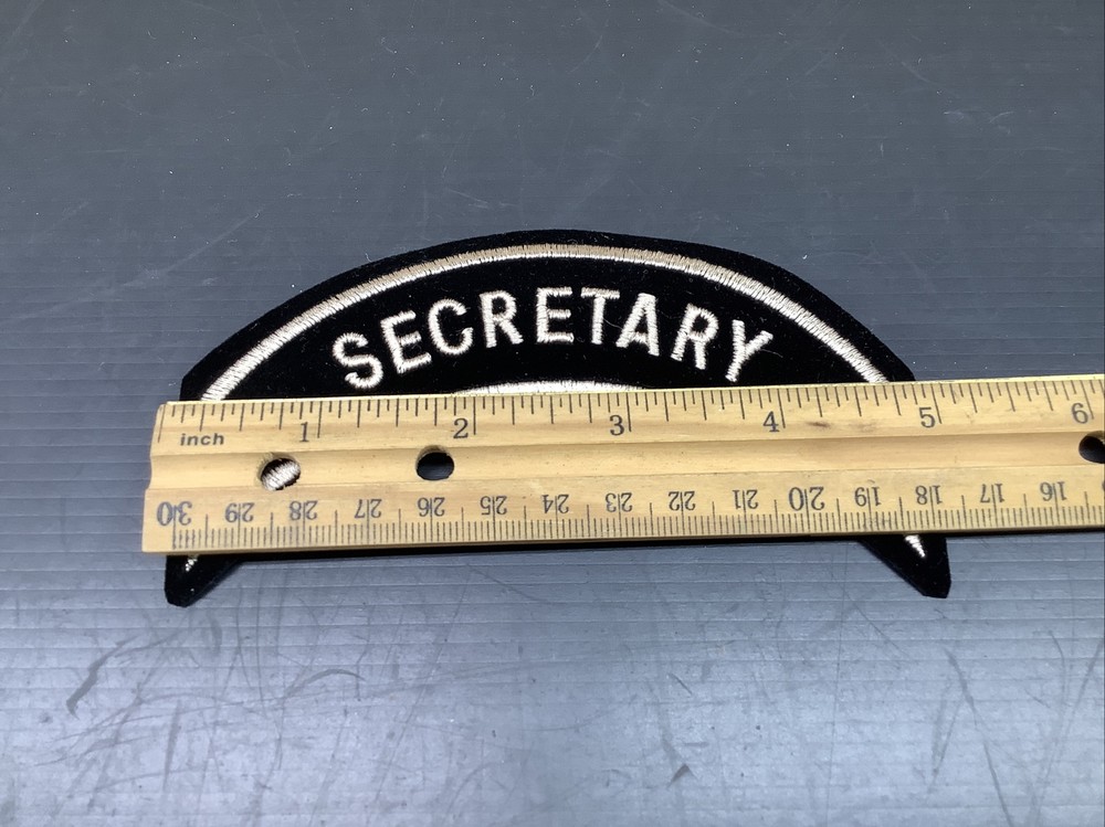 HARLEY DAVIDSON HARLEY OWNERS GROUP Secretary PATCH