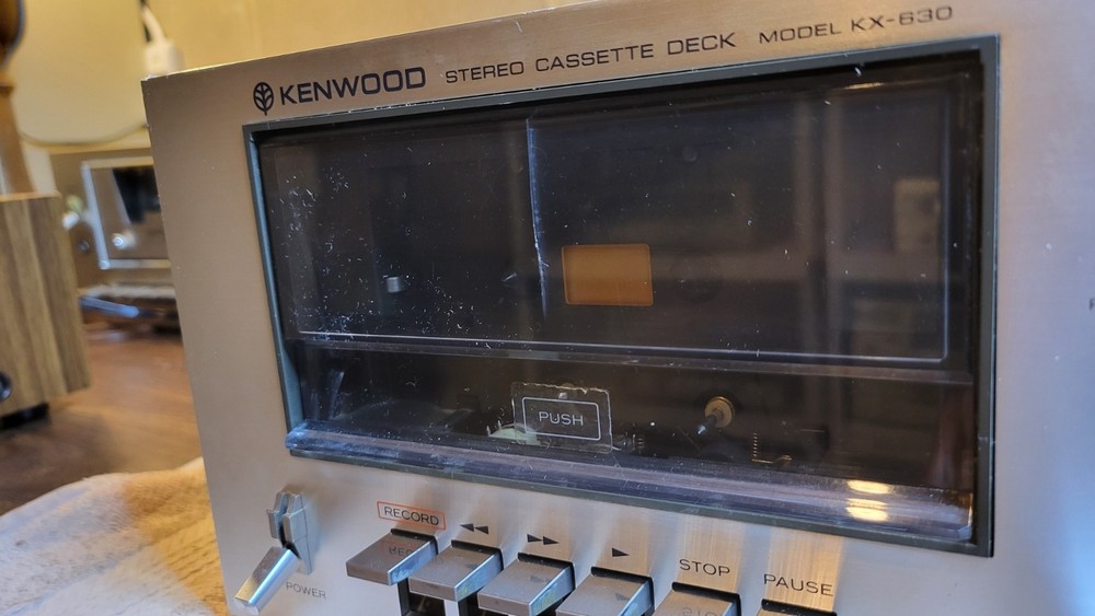 Kenwood KX-630 cassette deck