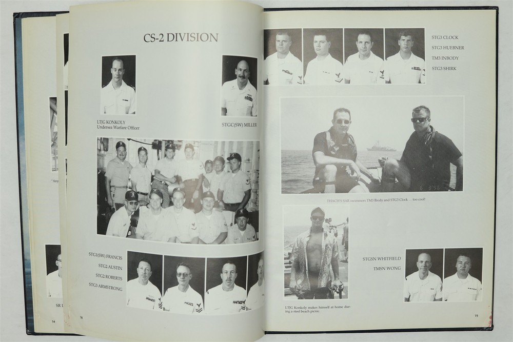 USS Thach (FFG-43) 1996 Arabian Gulf Deployment Cruise Book