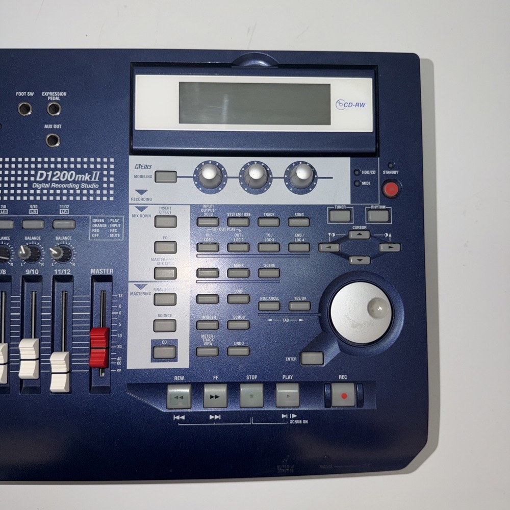Korg D1200mk2 Digital Recording Studio Multi Track Recorder