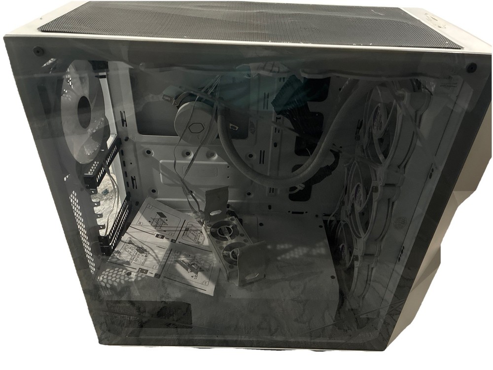 Cooler Master Case Pc White Masterbox Td500 Mesh Barebones Pc