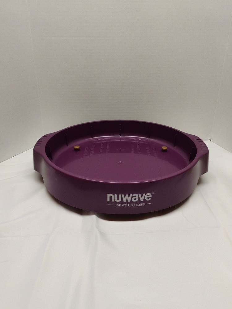 NuWave Pro Plus Oven Replacement Parts Bottom Base ONLY Purple 20619