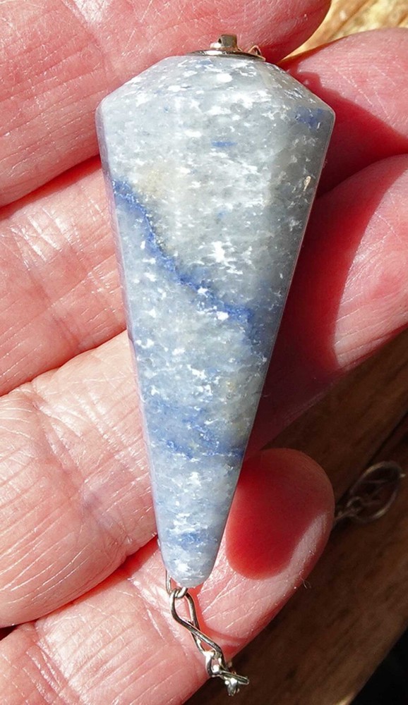 Blue Quartz Pendulum (Dumortierite)  p20