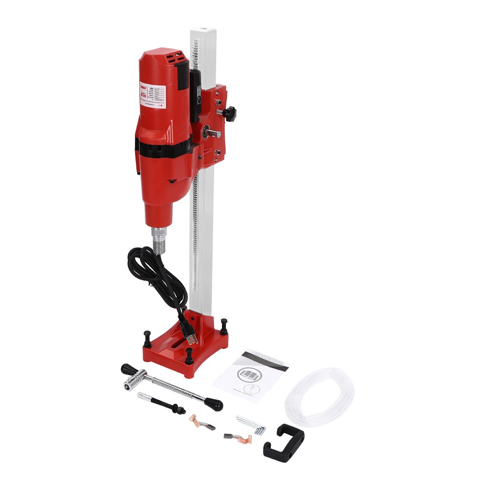 4250W 500RPM Diamond Core Drill Machine Concrete Core Drill Rig Rust-proof Drill