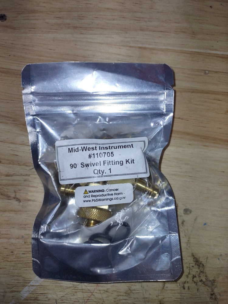Midwest Instrument 110705 Test Cock Adapter Kit Backflow Testing Equipment PVB