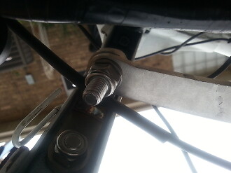 TRS FRAME EXTENSION MOUNT FOR FATTY RIM USING STOCK RUCKUS MOTOR