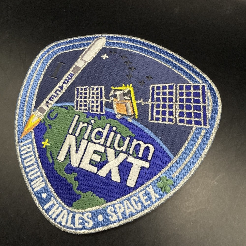 AUTHENTIC Iridium NEXT Launch-1 SPACEX FALCON 9 USAF VAFB COMM SATELLITE PATCH