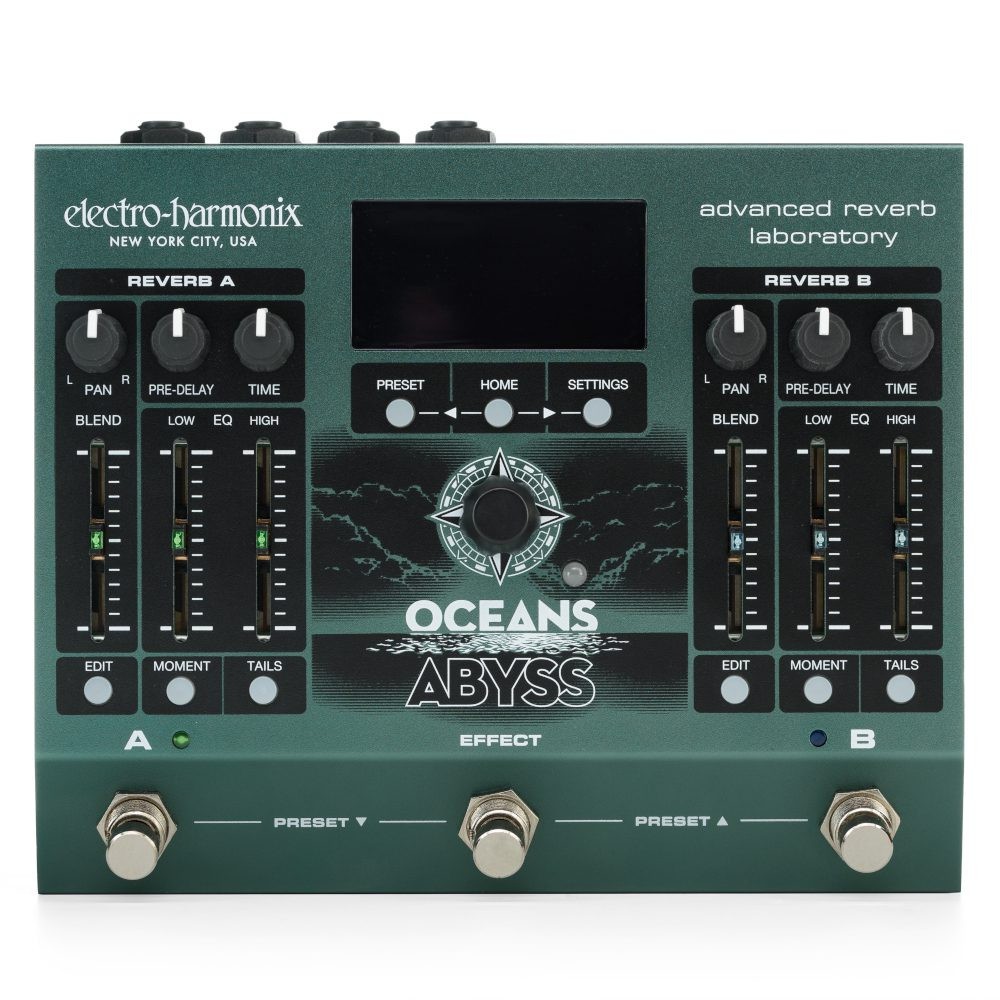 Electro Harmonix OCEANS ABYSS Advanced Reverb Laboratory