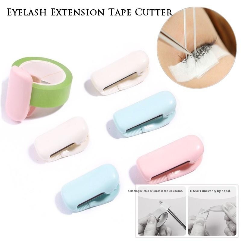 Mini Portable Eyelash Extension Tape Cutter Lash Adhesive Tape Split Tools