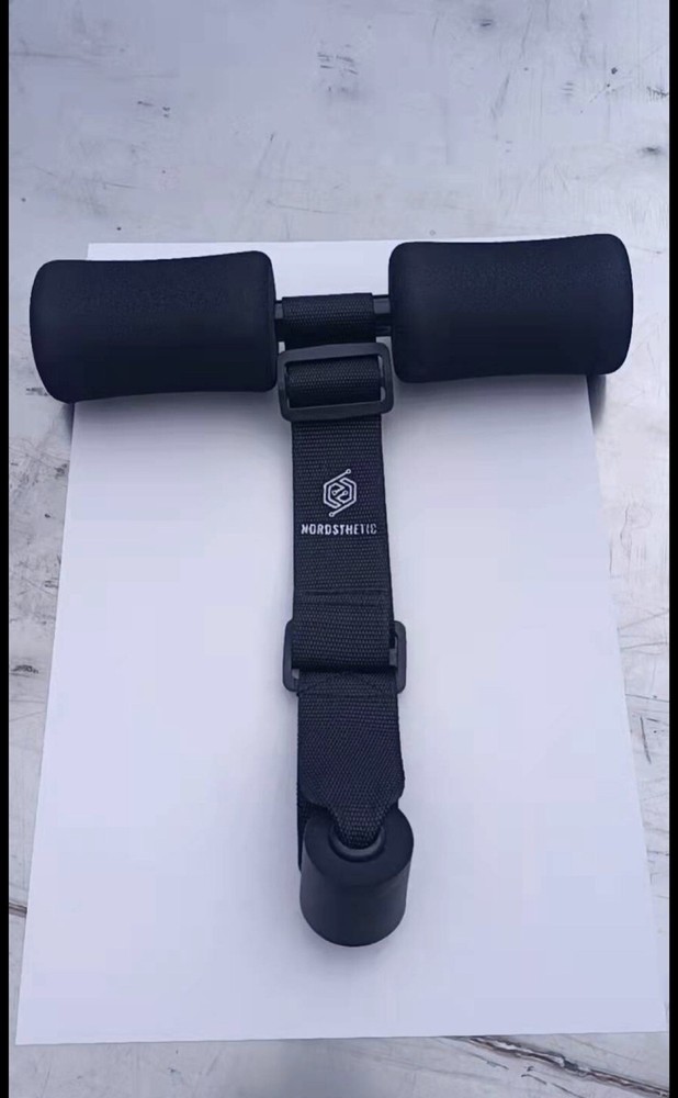 Nordic Hamstring Curl Strap Rated For 300+lbs Easy Set Up Spanish Squats Abs