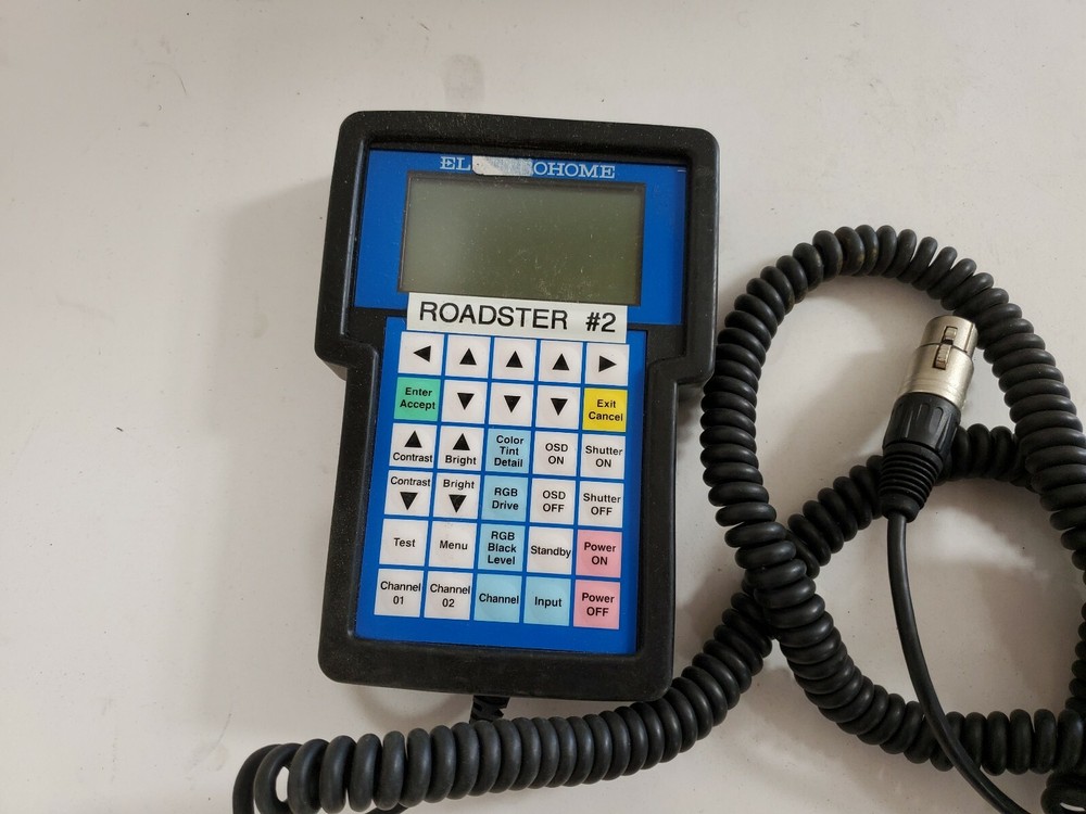 Electrohome VistaGRAPHX Roadie Wired 6-pin Remote Control