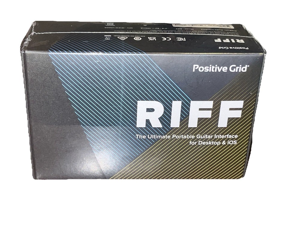 Positive Grid RIFF - Guitar Interface (BLACK) ￼