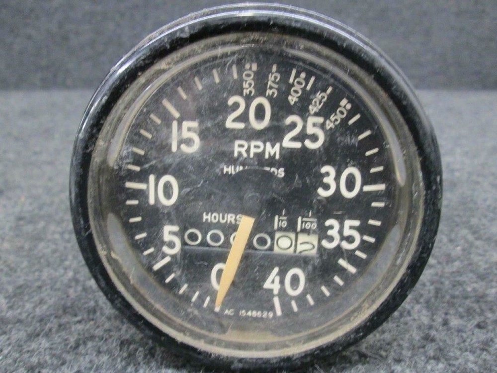 1548629 AC Tachometer Indicator (Hours: .02)