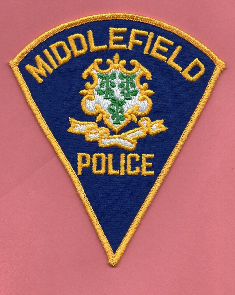Middlefield Connecticut CT Police Patch Patch New