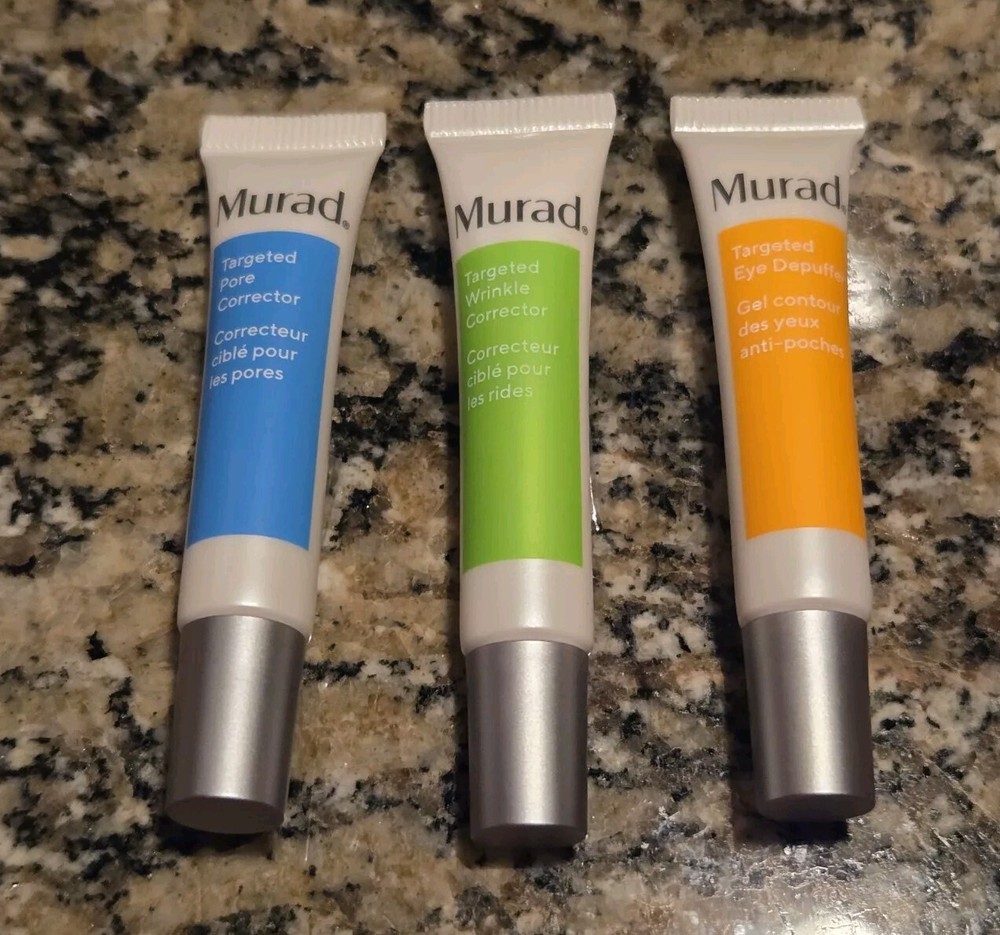 Murad 5 Minute Fix Targeted Correctors Pore Corrector Eye Depuffer & Wrinkle Fix