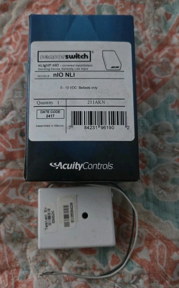 Acuity Controls NIO NLI 211AKN Universal Input/ Output Dimming Device,  J18