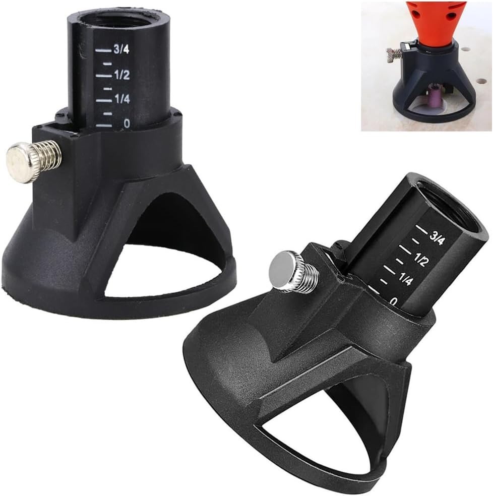 2-Pack Practical Rotary Tool Attachment - Enhance Your Woodworking Projects