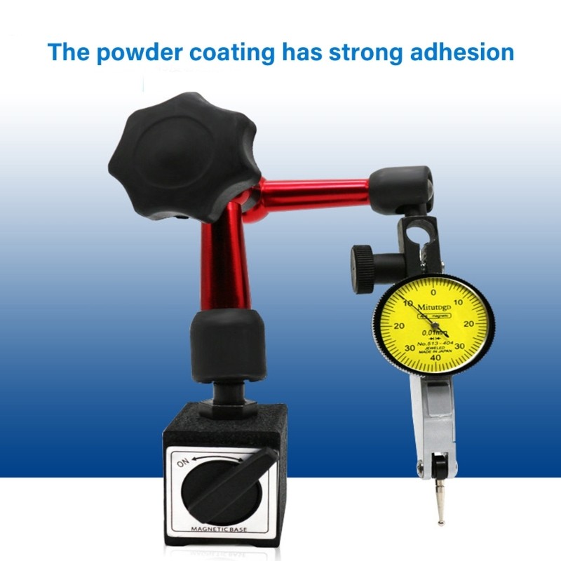 Precise Worktable Stand Base Dials Gauges For Flexible Positioning Arm
