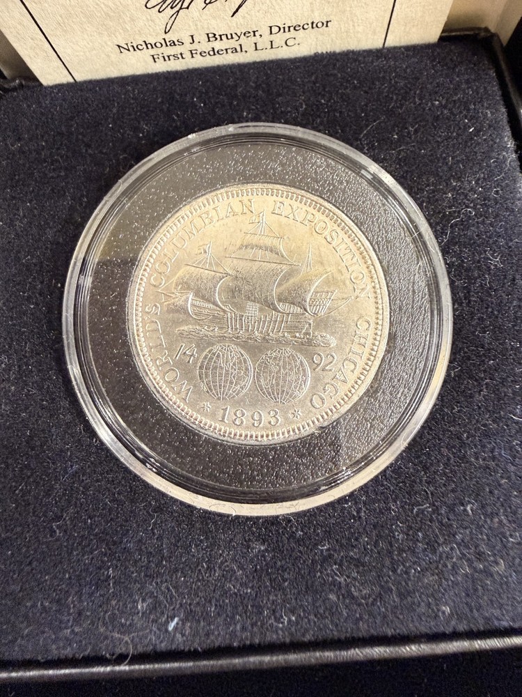 1893 columbian half dollar