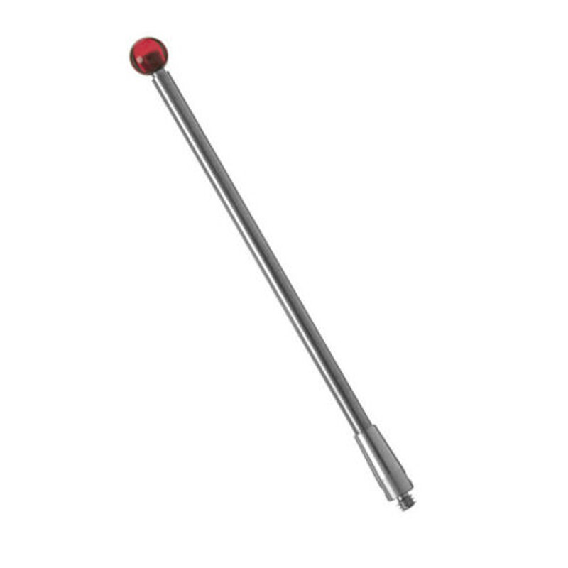 CMM Styli for A-5003-0045 M2 Thread 4mm Ruby Sphere Tungsten Carbide Stem L50mm